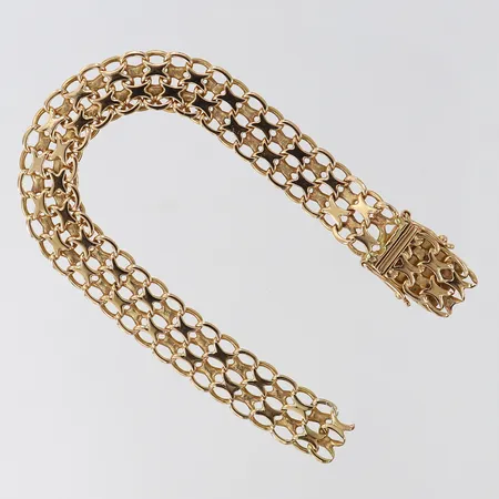 Armband X-länk defekt, 18K Vikt: 13,4 g