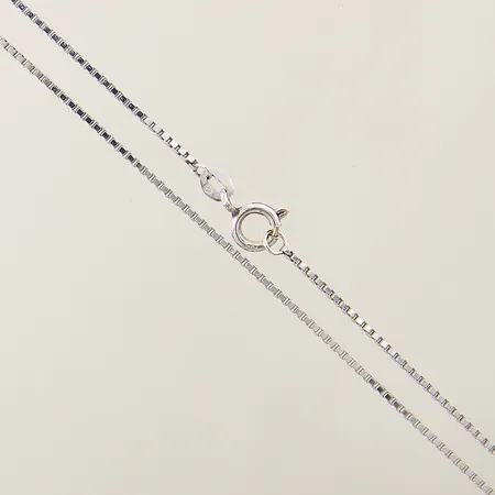 Kedja Venezia längd 41cm bredd 1,0mm vitguld 18K  Vikt: 4 g