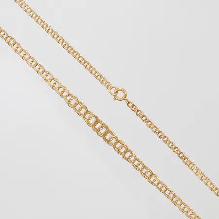 Collier Bismarck längd 42cm, bredd 3-6mm, 18K Vikt: 6,9g Vikt: 6,9 g