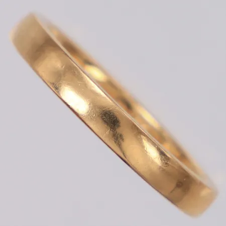 Ring slät stl:17¾, bredd 2,9mm, Schalins, gravyr 18K Vikt: 4,8 g
