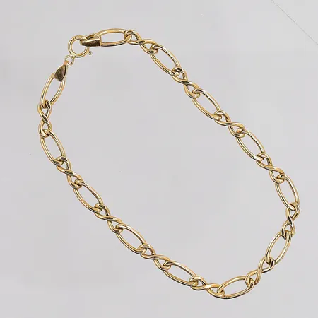 Armband längd 17cm bredd 4mm 18K Vikt: 1,8 g