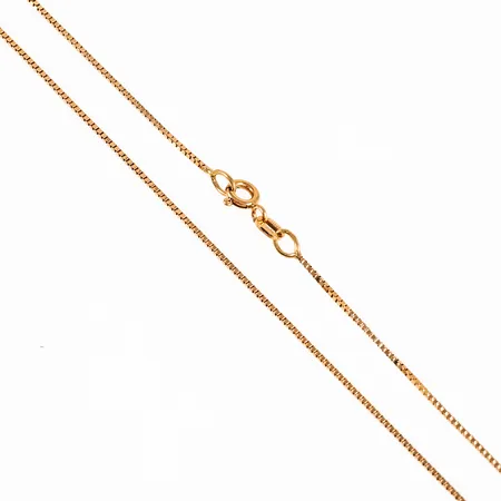Kedja Venezia 43cm bredd 0,8mm 18K 2,6g. 