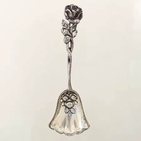 Kompottsked modell Rosen längd 11cm silver 830/1000 Vikt: 16,5 g