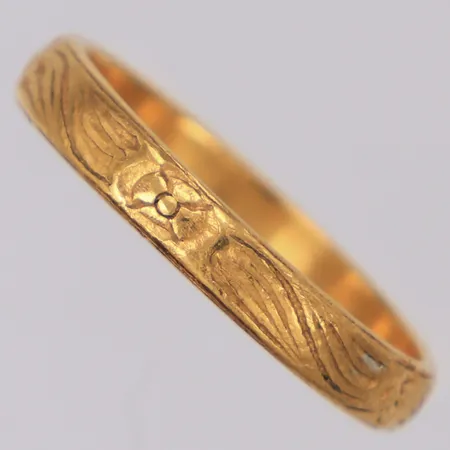 Ring stl 18¼ bredd 3,5mm Thailand 23K Vikt: 4,5 g