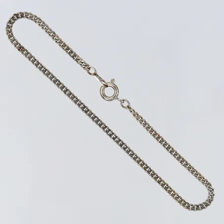 Armband Pansar längd 18,5cm bredd 2,1mm Silver 925/1000.  Vikt: 2 g