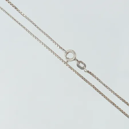 Kedja Venezia längd 73,5cm bredd 1mm Silver 925/1000.  Vikt: 4,5 g