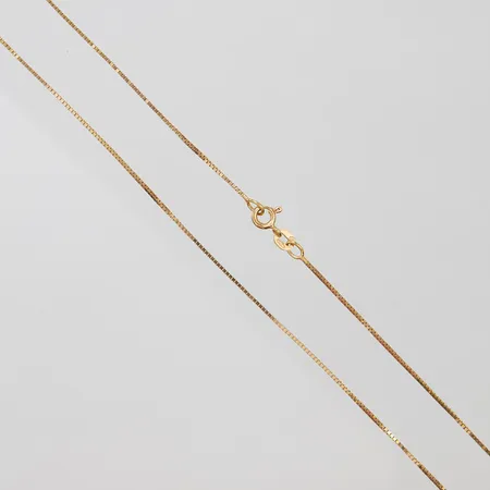 Kedja Venezia Balestra längd 41,5cm, bredd 1mm, 18K Vikt: 2,6g Vikt: 2,6 g