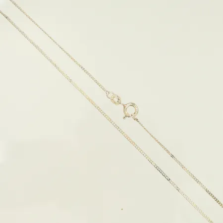 Halskedja Venezia längd 45 cm bredd 1mm, silver 925/1000-delar 1,8g Vikt: 1,8 g