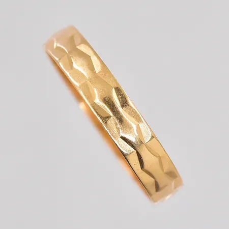Ring stl:19¼ 18K Vikt: 2,7 g