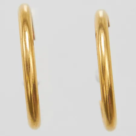 Örhängen creoler Ø16mm, 18K Vikt: 0,7g Vikt: 0,7 g