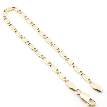 Armband, 19cm, bredd 3mm, 18k Vikt: 6,5 g