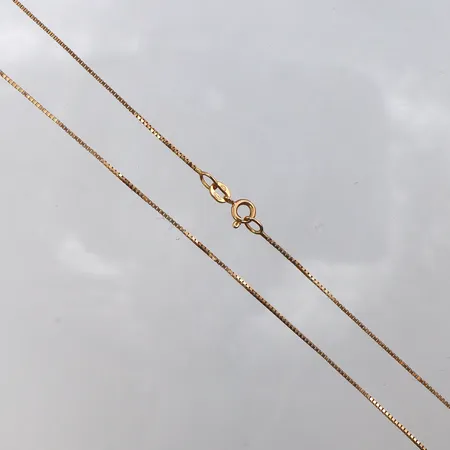Kedja Venezia 51cm, bredd: 1mm, Balestra, 18K Vikt: 3 g