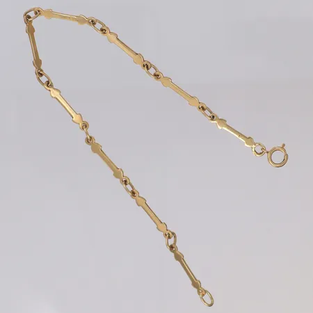 Armband längd 20,5mm bredd 3,3mm 14K Vikt: 5,3 g
