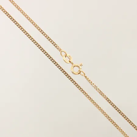 Kedja Pansar längd 60,5cm bredd 1,5mm 18K Vikt: 5,9 g