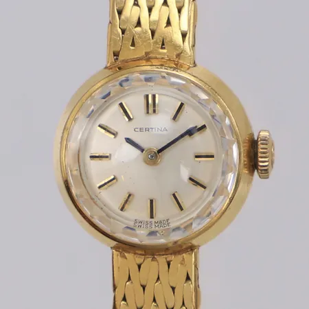 Damur, Certina, Ø17,1mm, 550260, längd 18cm, manuell, gravyr, 18K