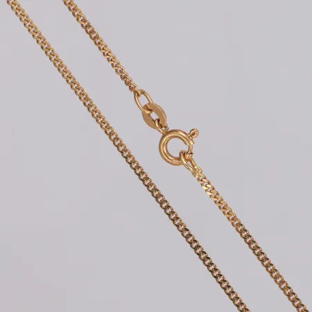 Kedja Pansar längd 60cm bredd 1,5mm, 18K  Vikt: 5,6 g