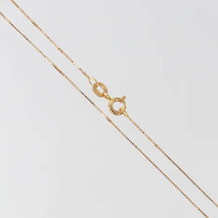 Kedja Venezia Guldfynd längd 36cm, bredd 0,4mm 18K Vikt: 1 g