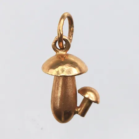 Hänge svampar, 21mm, 18K Vikt: 1,8 g