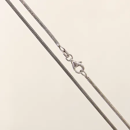 Kedja Ormlänk längd 46,5cm 1,6mm silver 925/1000 Vikt: 5 g