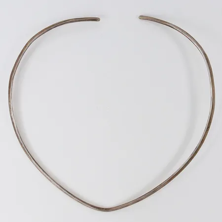 Collier stelt längd ca 39cm bredd 3,5mm Silver 830/1000.  Vikt: 20,6 g