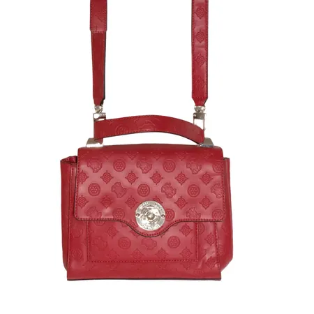 Damväska Guess Dayane Handbag Logo 4G Red, 32 x 19 x 10 cm, mycket fint skick, Skickas med paket.