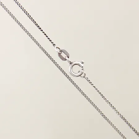 Kedja Pansar längd 45cm bredd 1,2mm silver 925/1000 Vikt: 1,8 g