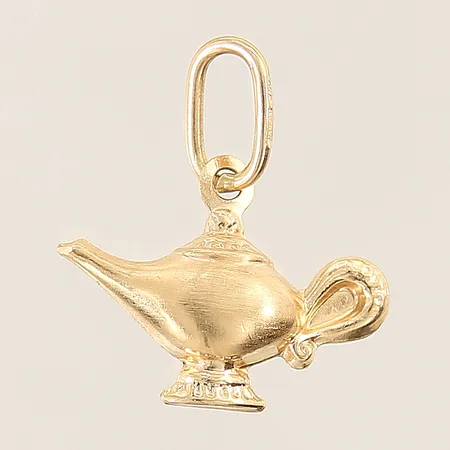 Hänge Aladdins magiska lampa 20x19mm 18K  Vikt: 1,2 g
