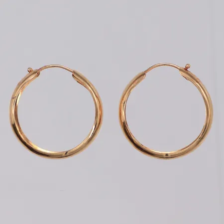 Örhängen längd 20,8mm bredd 4,8mm 18K  Vikt: 1,4 g