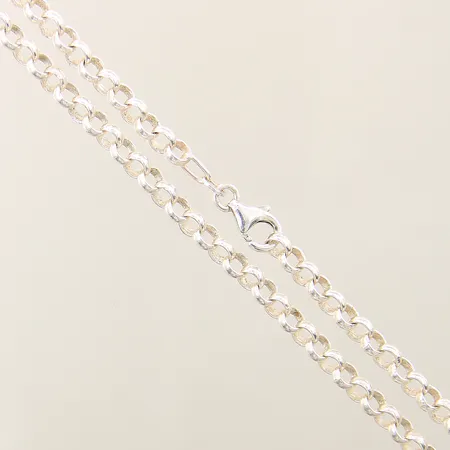 Kedja Ärtlänk längd 64cm bredd 4,6mm silver 925/1000  Vikt: 24,7 g