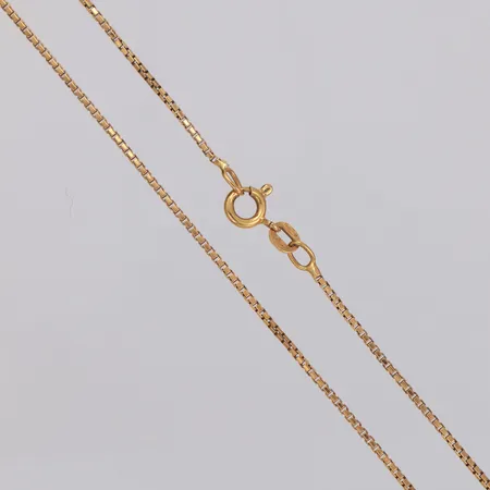 Kedja Venezia längd 39mm bredd 1,2mm 18K  Vikt: 4,4 g