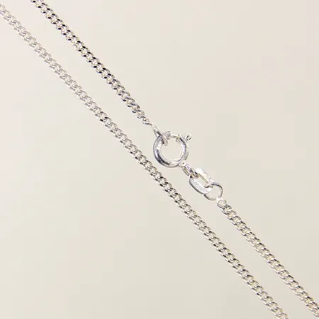 Kedja Pansar längd 40,5cm bredd 1,8mm silver 925/1000 Vikt: 3,4 g
