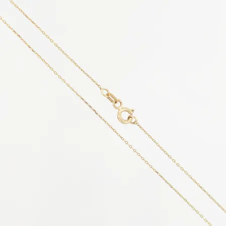 Kedja Ankar ca 45cm bredd: 0,5mm, 14K Vikt: 1 g