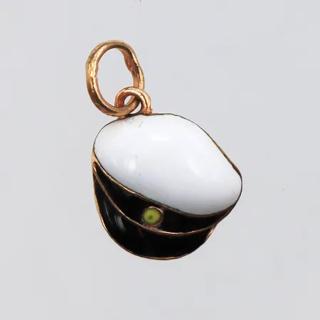 Hänge studentmössa, 13mm, 18K Vikt: 0,7 g