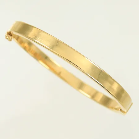 Armring öppningsbar Ø61mm, bredd 5mm, bruksslitage, 18K, 10,4g Vikt: 10,4 g