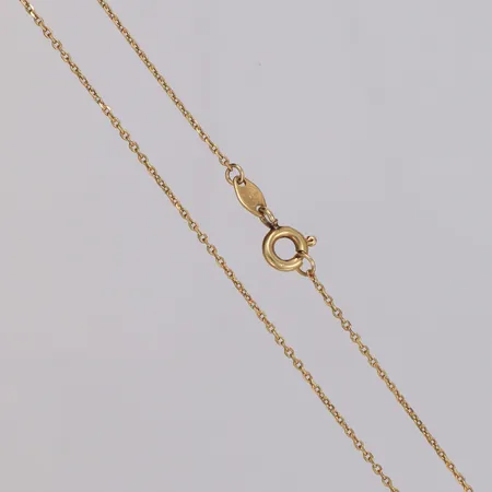 Kedja Ankar längd 45,5mm bredd 0,7mm 14K Vikt: 1,9 g