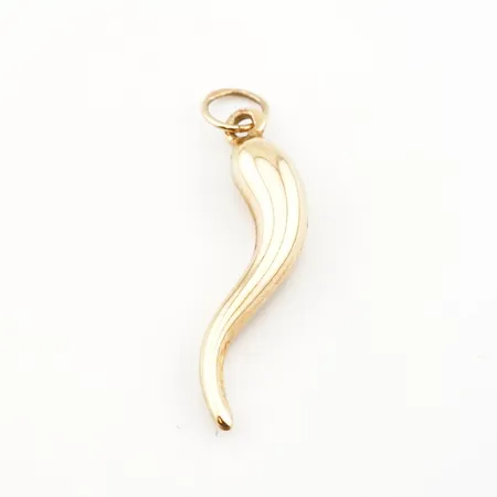 Hänge, 30mm x 5mm, 18k, fint skick Vikt: 0,8 g