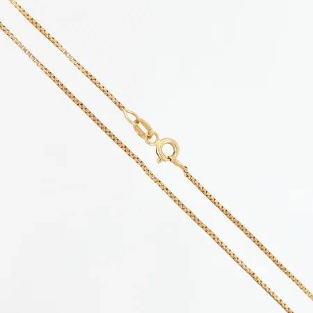 Kedja Venezia 48cm, bredd: 1mm, skevheter, 18K Vikt: 3,5 g