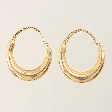 Örhängen Ø17mm 18K Vikt: 1,6 g