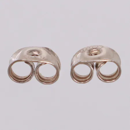 Ett par snurrebussar, vitguld, 18K  Vikt: 0,6 g