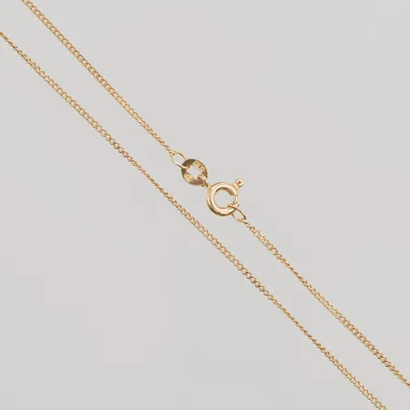 Armband pansar, 50cm, bredd:1mm, 18K 2,7g.