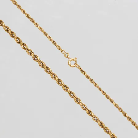 Kedja doserad Cordell, längd ca 49,5cm, bredd 1,5-3,5mm, 18K Vikt: 6,5 g