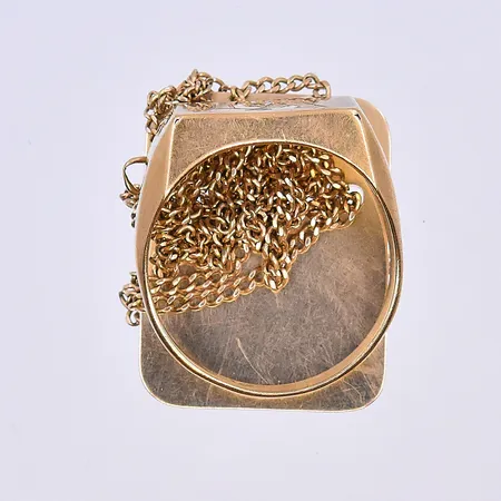 Diverse guld, 18K. Vikt: 16,4 g