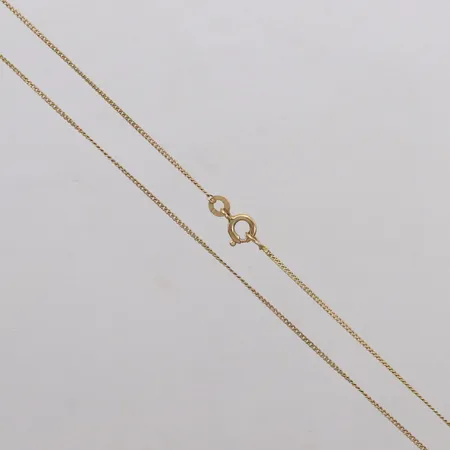 Kedja Pansar, längd 44cm, bredd 0,9mm, 8K  Vikt: 1,3 g