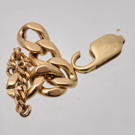 Diverse defekt guld, 18K, vikt 3,18g.