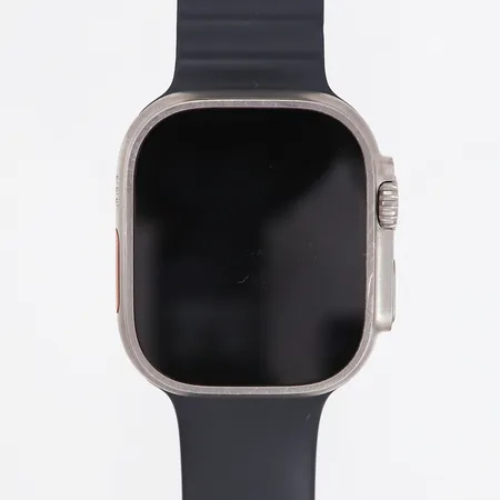 Smartwatch Apple Watch Ultra 49mm GPS+CEL Titanium, artikelkod: MQFK3KS/A, lättare bruksslitage, inga tillbehör