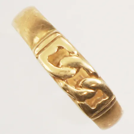 Ring Pansar, stl 19½, Alton, år 1990, 18K Vikt: 5 g