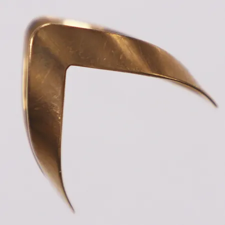 Ring, stl ca17, bredd 20mm, 18K Vikt: 2 g