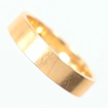 Ring slät Ø19¾, Wissings Guld AB, 18K  Vikt: 7,2 g