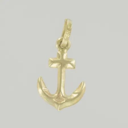 Hänge ankare, längd 1,5 cm,18K  Vikt: 0,5 g
