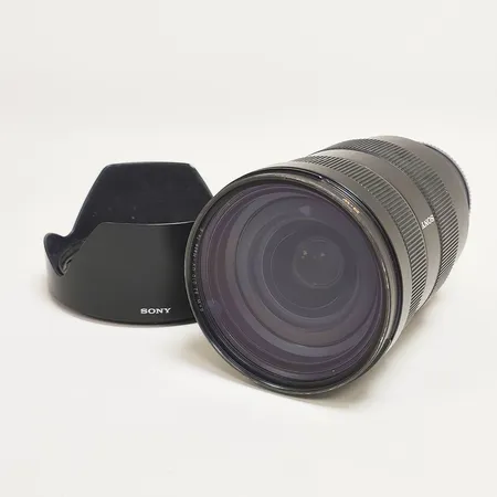Objektiv Sony FE 24-70 mm f2,8 GM, serienr 1938685, motljusskydd, saknar linsskydd, inga andra tillbehör. Vikt: 0 g Skickas med postpaket.